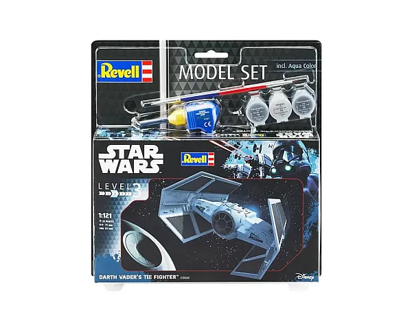 STAR WARS MODEL KIT 1/121 DARTH VADER'S TIE FIGHTER (W/COLORS)